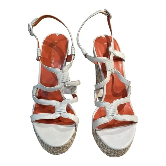 Via Spiga Shoes Via Spiga Espadrille Sandals In White With